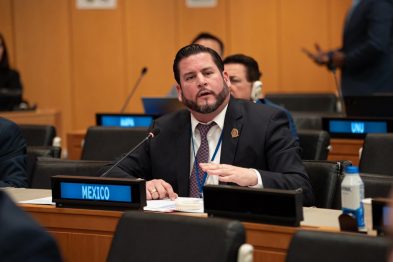 El alcalde de Tijuana, Ismael Burgueño lleva a la ONU un modelo de gobierno basado en resultados y cercanía ciudadana. 33 Ismael Burgueno 2