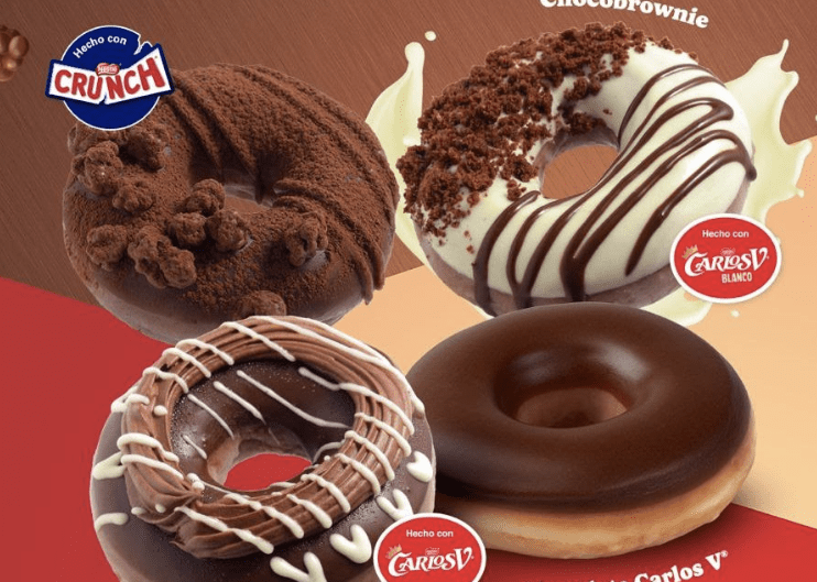 ¡Llegó la Chocomanía! Krispy Kreme® desata la locura del chocolate con Carlos V® y Crunch® 37 Screenshot at May 11 15 26 15