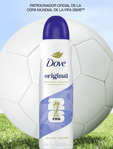 ¡La mitad abandona el deporte por pena! Dove y la FIFA lanzan campaña global para combatir la deserción futbolística de las niñas por baja autoestima 28 Screenshot at May 21 16 32 03