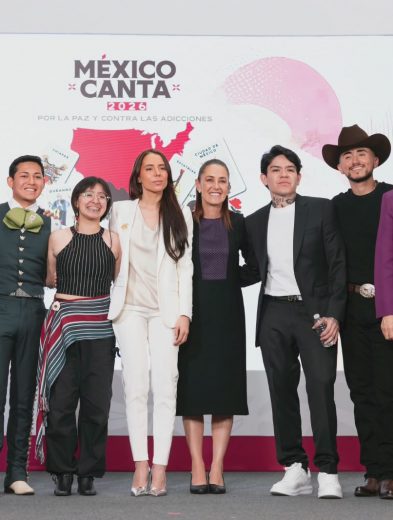 PRESIDENTA CLAUDIA SHEINBAUM PRESENTA SEGUNDA EDICIÓN DE “MÉXICO CANTA POR LA PAZ Y CONTRA LAS ADICCIONES”, DEDICADA A ENALTECER LA MÚSICA REGIONAL MEXICANA SIN HACER APOLOGÍA A LA VIOLENCIA 35 WhatsApp Image 2026 05 11 at 12.48.37