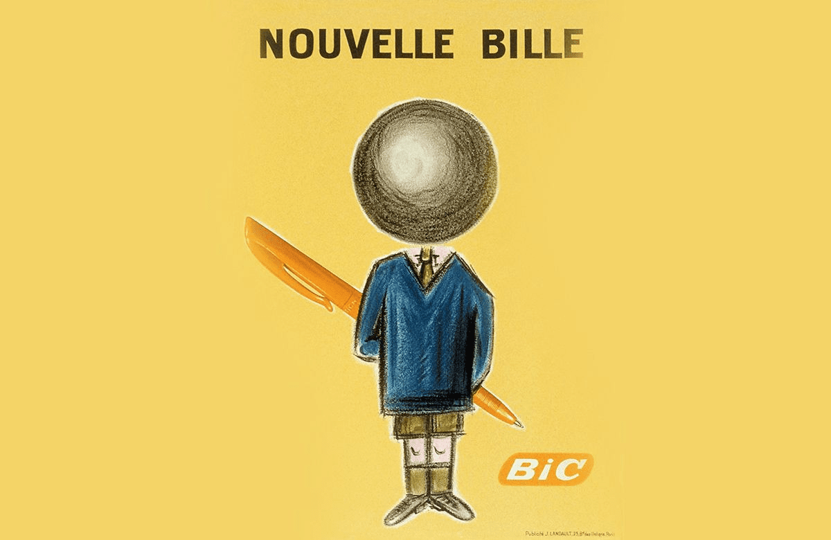 El objeto que cambió la historia: Por qué el bolígrafo sigue siendo el rey de la creatividad 31 1961 france bicboy nouvelle bill