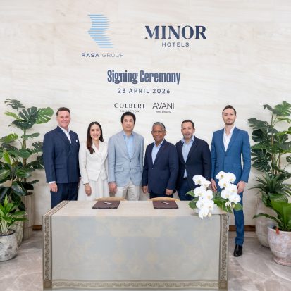 670154 Minor Hotels x Rasa Group Hotel Signing Hero shot