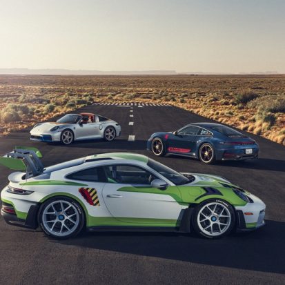BP Porsche revela tres modelos unicos del 911 en el estreno mundial de Toy Story 5
