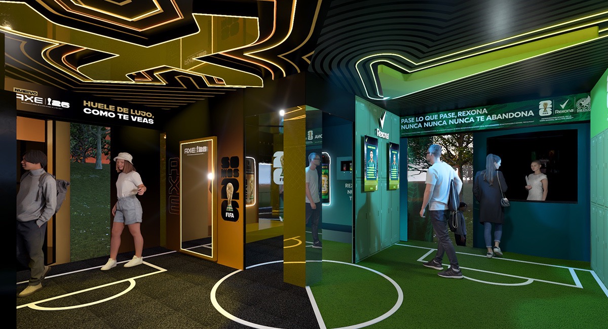 La moda y el fútbol en los Fan Fest del Mundial 2026: AXE presenta la experiencia "Huele de Lujo como te Veas" 31 INTERIOR GENERAL Large