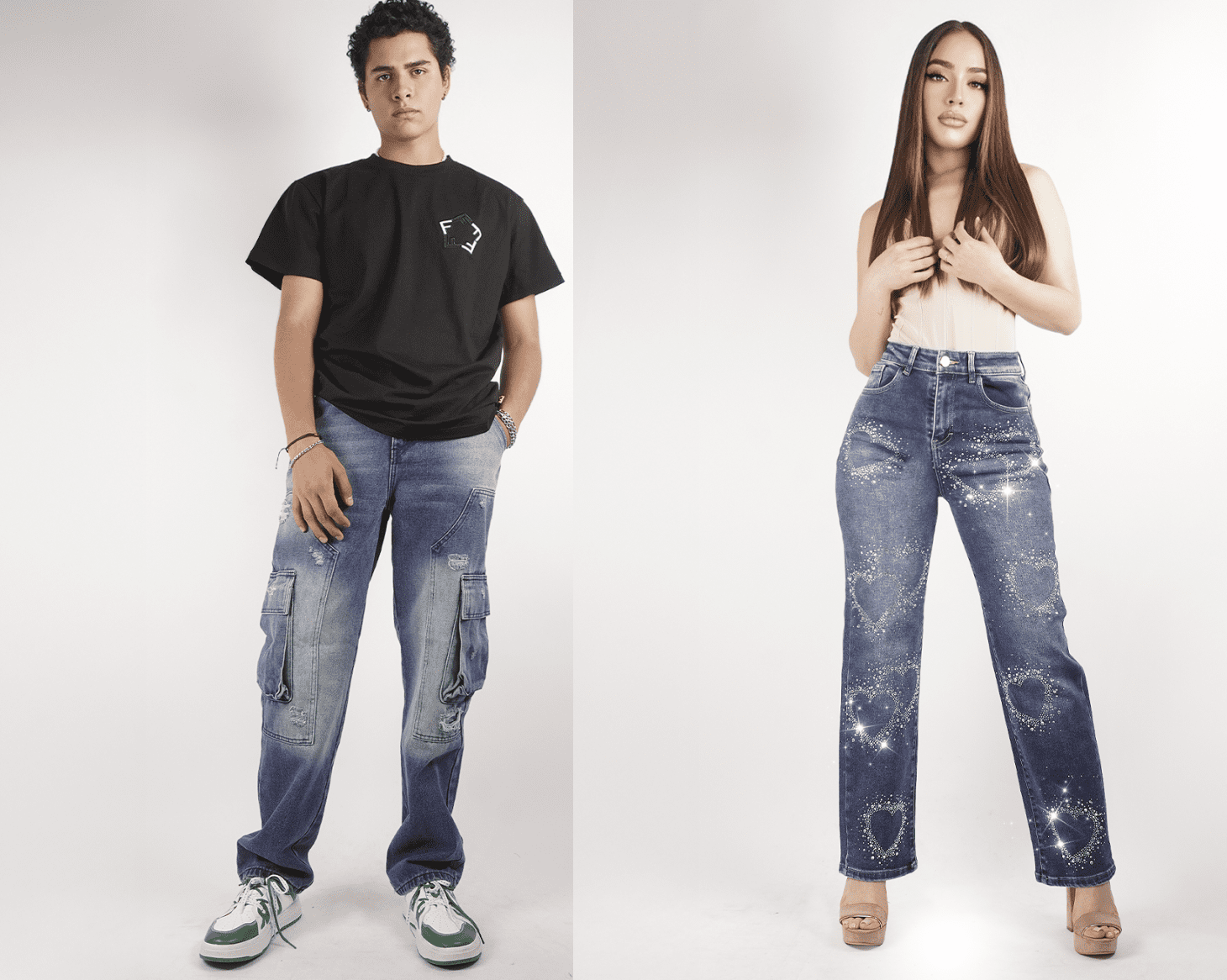 Denim de verano: Por qué los Wide Leg Jeans son el salvavidas contra el calor 31 Screenshot at Jun 08 19 14 53