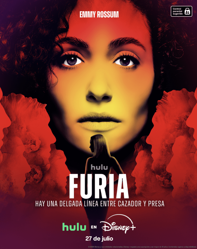La cacería ha comenzado: Disney+ revela el primer vistazo de "Furia" con Emmy Rossum 27 Screenshot at Jun 29 17 27 00