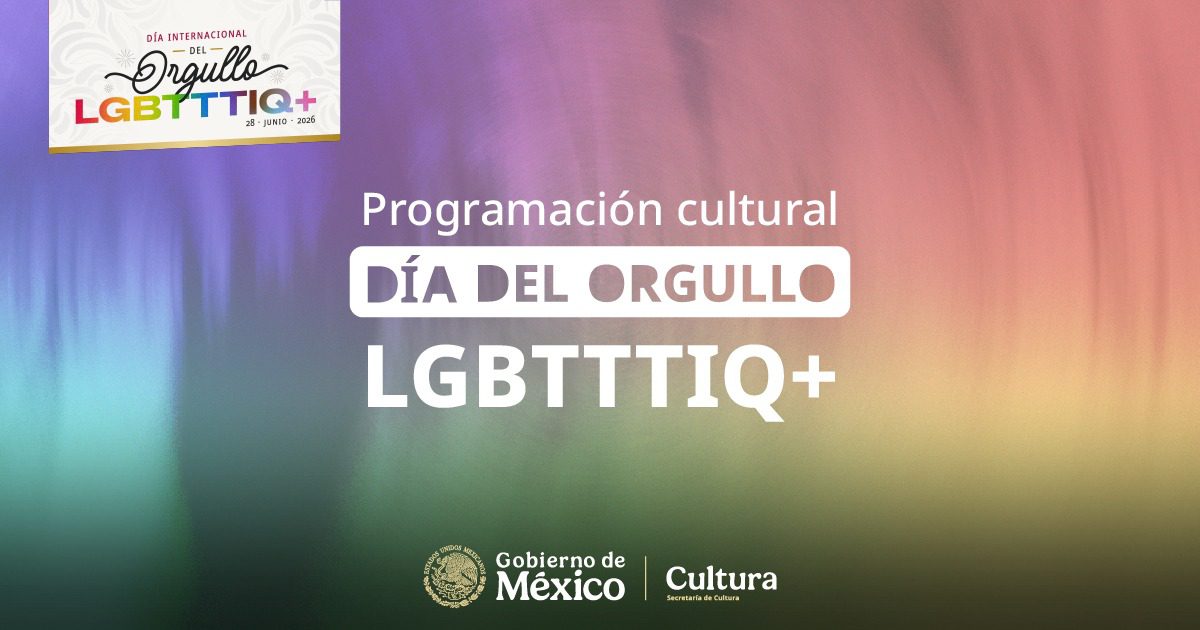 Cultura en colores: La Secretaría de Cultura celebra el Pride con una cartelera imperdible 31 WhatsApp Image 2026 06 22 at 14.44.00 1