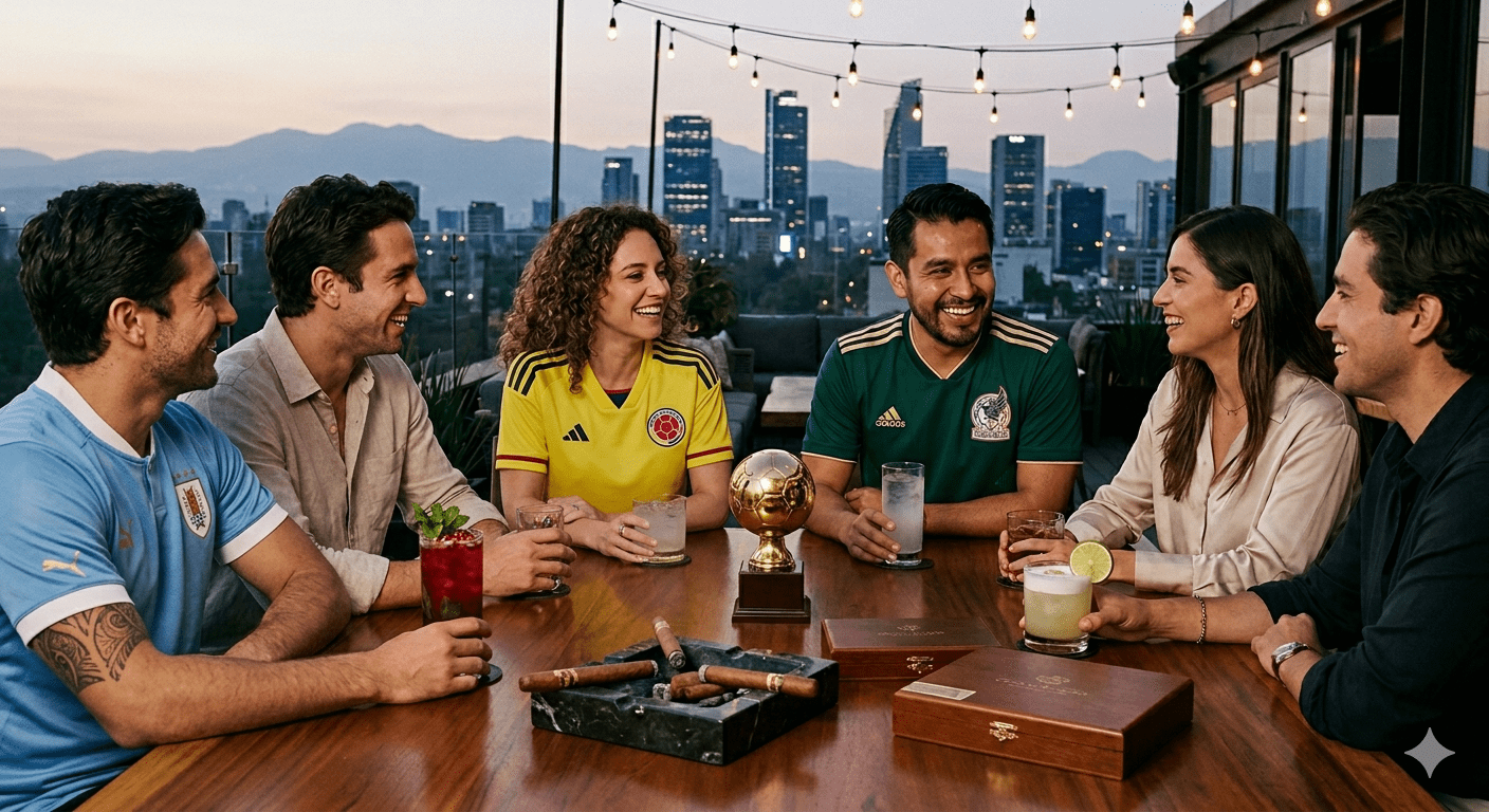 Copas, humo y goles: Cuatro cocteles internacionales y sus maridajes perfectos con Habanos para disfrutar el Mundial 2026 30 unnamed 2