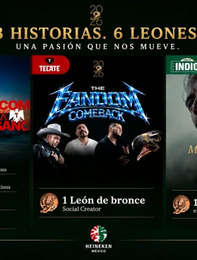 Creatividad con ADN mexicano: HEINEKEN México triunfa en Cannes Lions 2026 37 Cannes Lions 2026