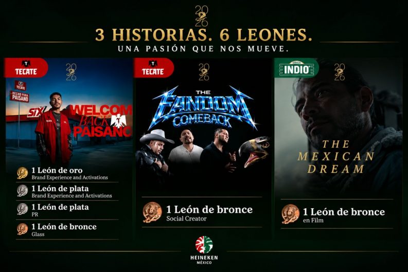 Creatividad con ADN mexicano: HEINEKEN México triunfa en Cannes Lions 2026 34 Cannes Lions 2026