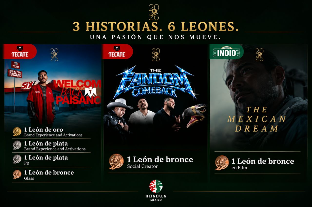 Creatividad con ADN mexicano: HEINEKEN México triunfa en Cannes Lions 2026 25 Cannes Lions 2026