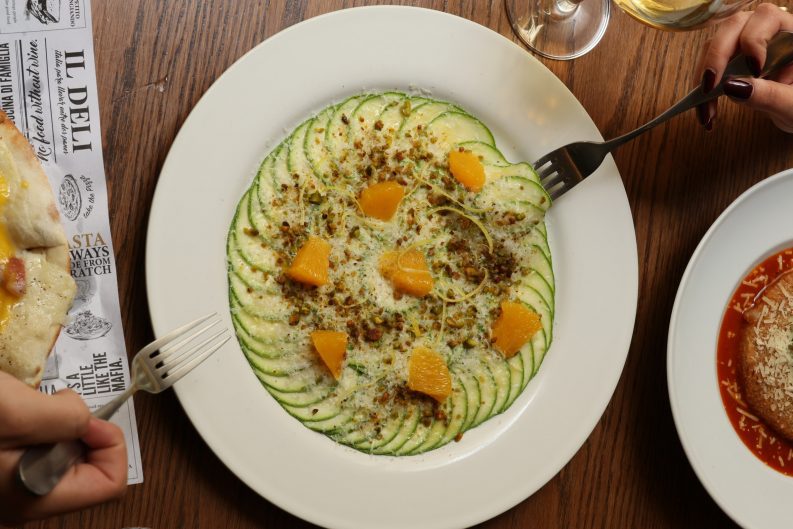 Selezione Italiana en Macelleria: El nuevo paraíso del risotto y la pizza artesanal en la Roma 31 Carpaccio de Calabaza 038