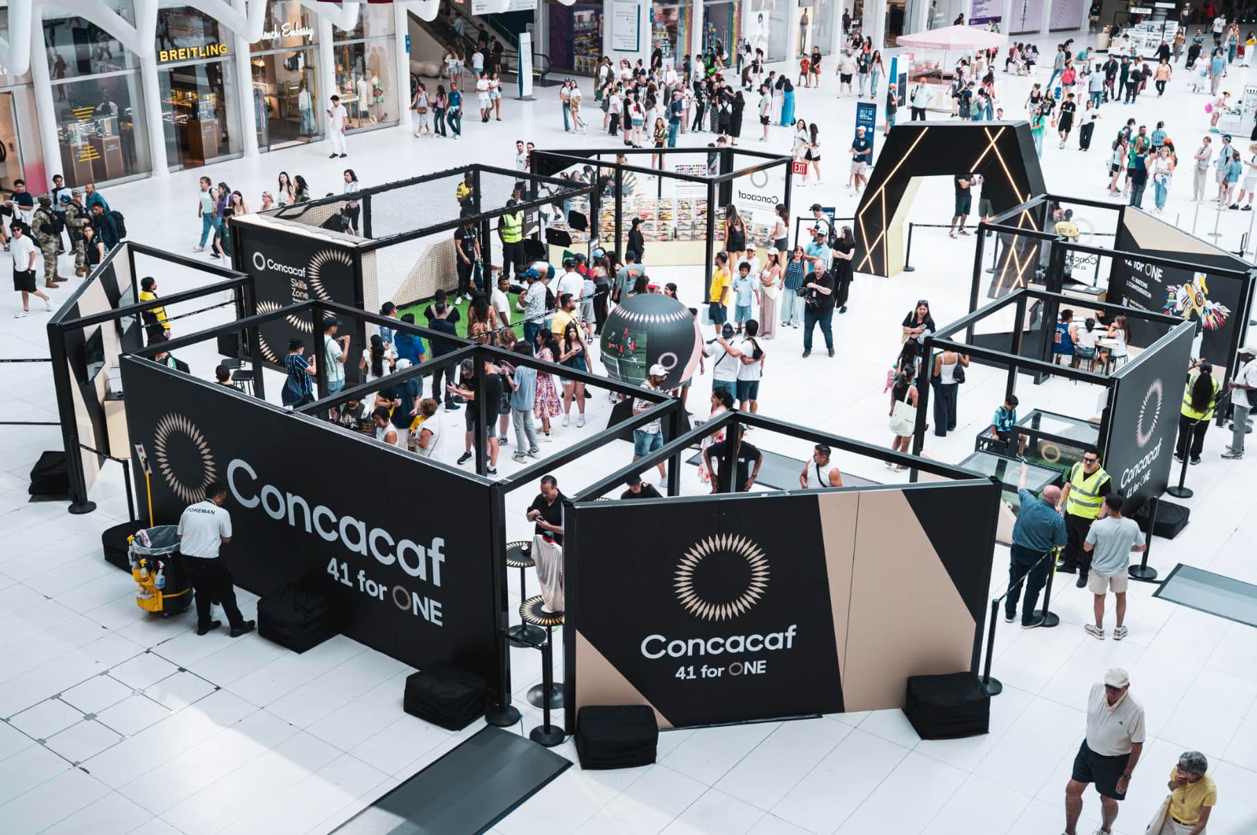 Nueva York se convierte en la capital mundial del fútbol: llega la Concacaf House al corazón del Oculus 25 Concacaf house thunder nomada
