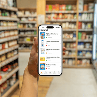 Historial de productos