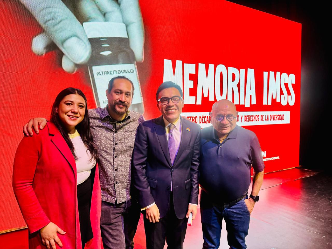 Cuatro décadas de lucha: El IMSS presenta documental sobre orgullo y derechos de la diversidad 25 MEMORIA IMSS 04