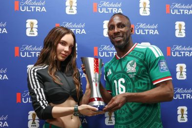 Belinda y Michelob Ultra celebran la grandeza: Julián Quiñones es el "Superior Player of the Match" 39 Michelob thunder mx