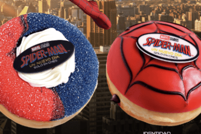 ¡El Spider-Verse llega a tu paladar! Spider-Man se apodera de Krispy Kreme este verano 29 Screenshot at Jul 20 12 25 40