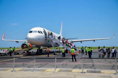 ¡Manzanillo más cerca que nunca! Viva Aerobus inaugura ruta desde el AIFA 36 Vuelo Inaugural Viva Aerobus Foto de Gobierno de Colima