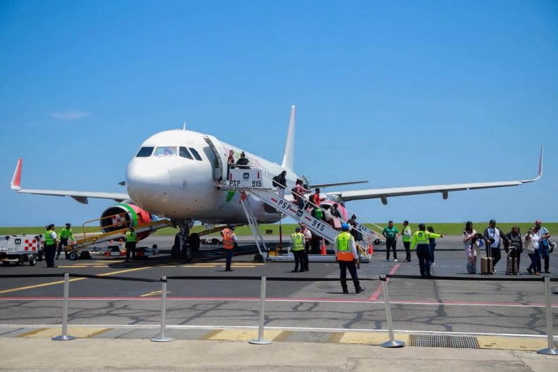 ¡Manzanillo más cerca que nunca! Viva Aerobus inaugura ruta desde el AIFA 34 Vuelo Inaugural Viva Aerobus Foto de Gobierno de Colima