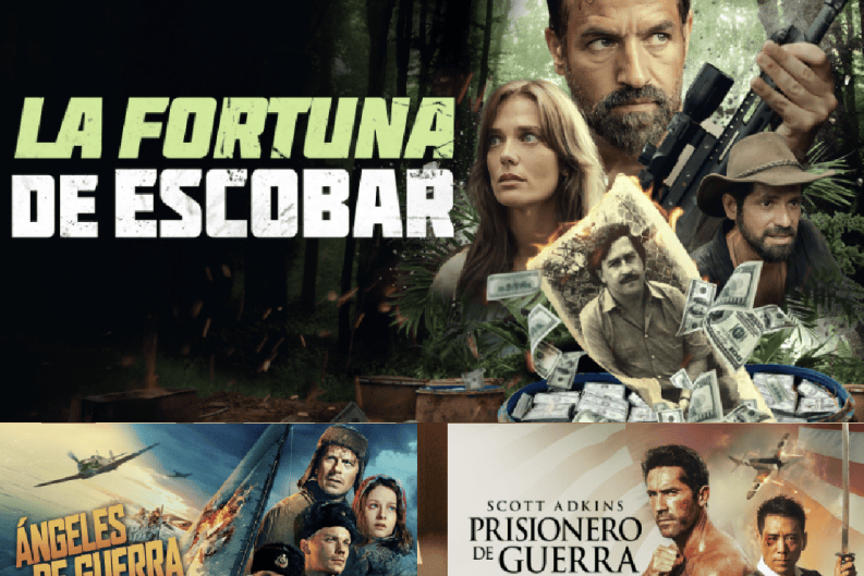 Acción al límite en Adrenalina Pura+ con el estreno estelar de La fortuna de Escobar 34 adrenalina julio