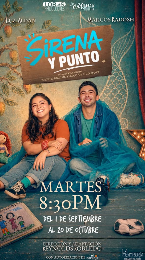 Sirena y Punto: La emotiva obra sobre la amistad y la libertad abre preventa en La Teatrería 27 image 2 12