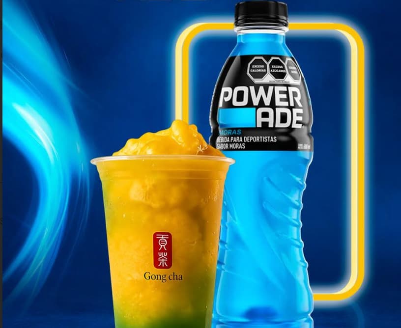 ¡La colaboración que no viste venir! Gong cha y Powerade se unen en un smoothie que desafía lo convencional 25 image 3 3
