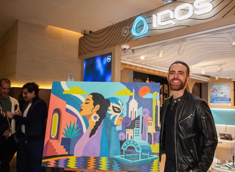 Innovación y tradición: La nueva tienda insignia de IQOS en Antara se convierte en galería de arte 25 iqos thunder nomada