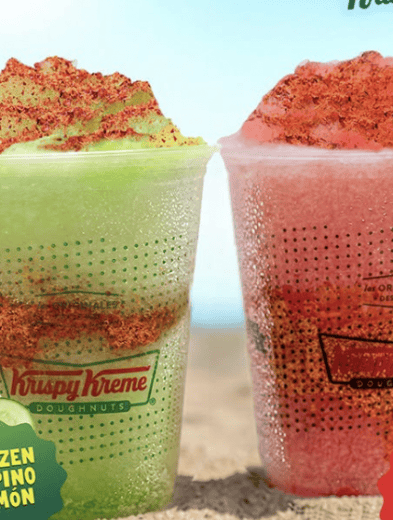 ¡Última llamada para el antojo del verano! Las bebidas frozen de Krispy Kreme® y Tajín® se despiden 26 krispykreme frozen