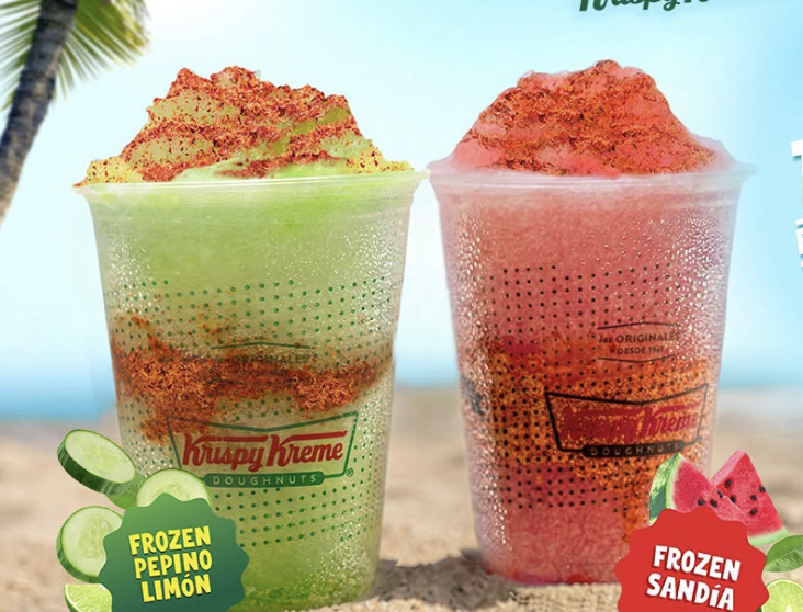 ¡Última llamada para el antojo del verano! Las bebidas frozen de Krispy Kreme® y Tajín® se despiden 25 krispykreme frozen