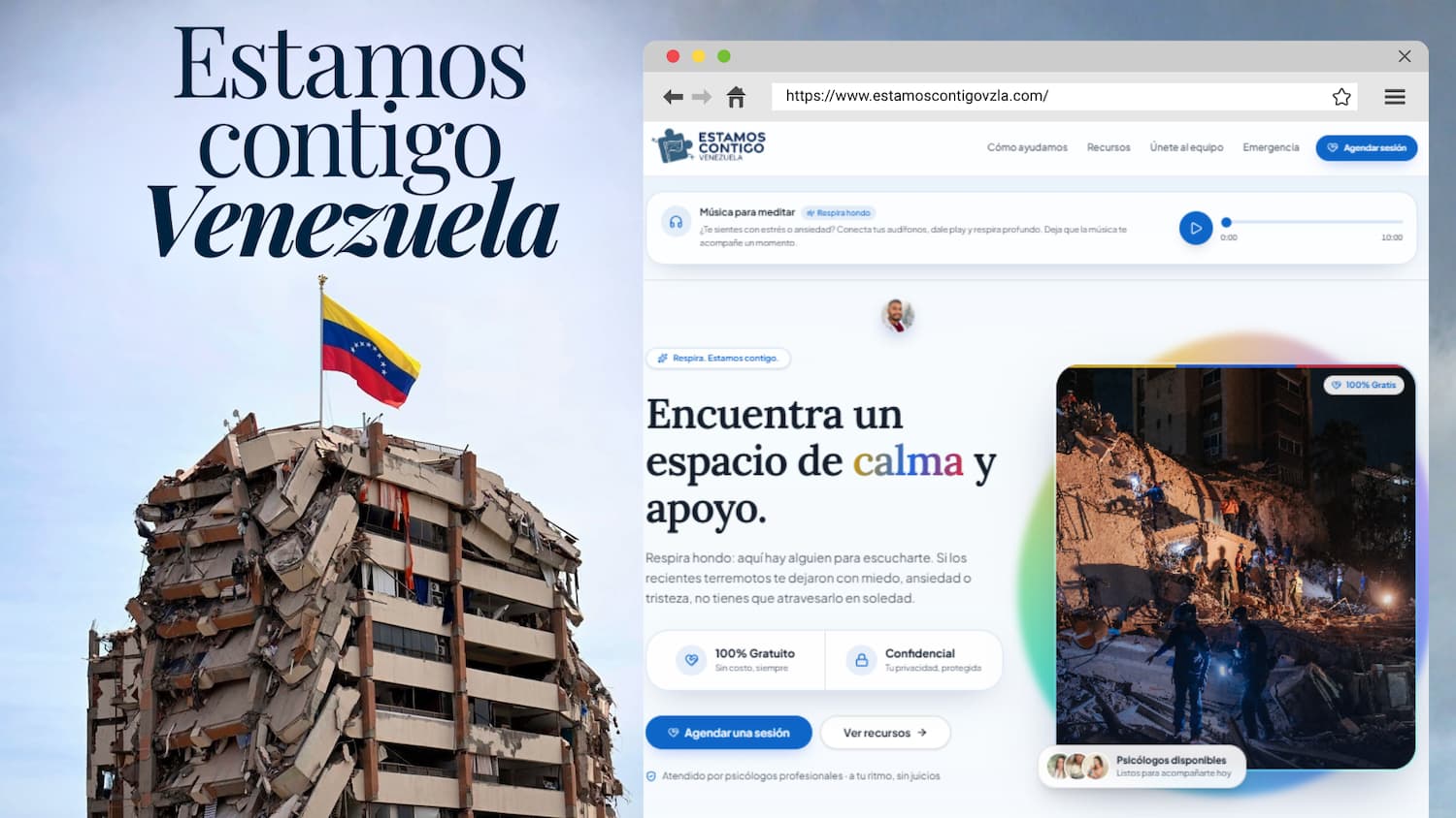 Más allá de los escombros: 15 psicólogos ofrecen apoyo gratuito a sobrevivientes del sismo en Venezuela 25 unnamed 1 2