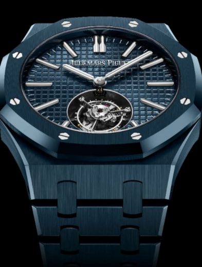 Audemars Piguet presenta el nuevo Royal Oak Tourbillon Volante Automático en cerámica “Bleu Nuit, Nuage 50” 33 AUDEMARS PIGUET ROYAL OAK thunder nomada