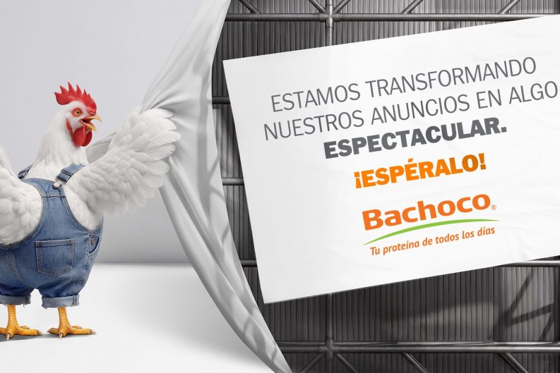 ¿Qué está preparando Bachoco? Las icónicas carteleras en transformación desatan misterio en redes sociales 37 Boceto CateleraStunt 1