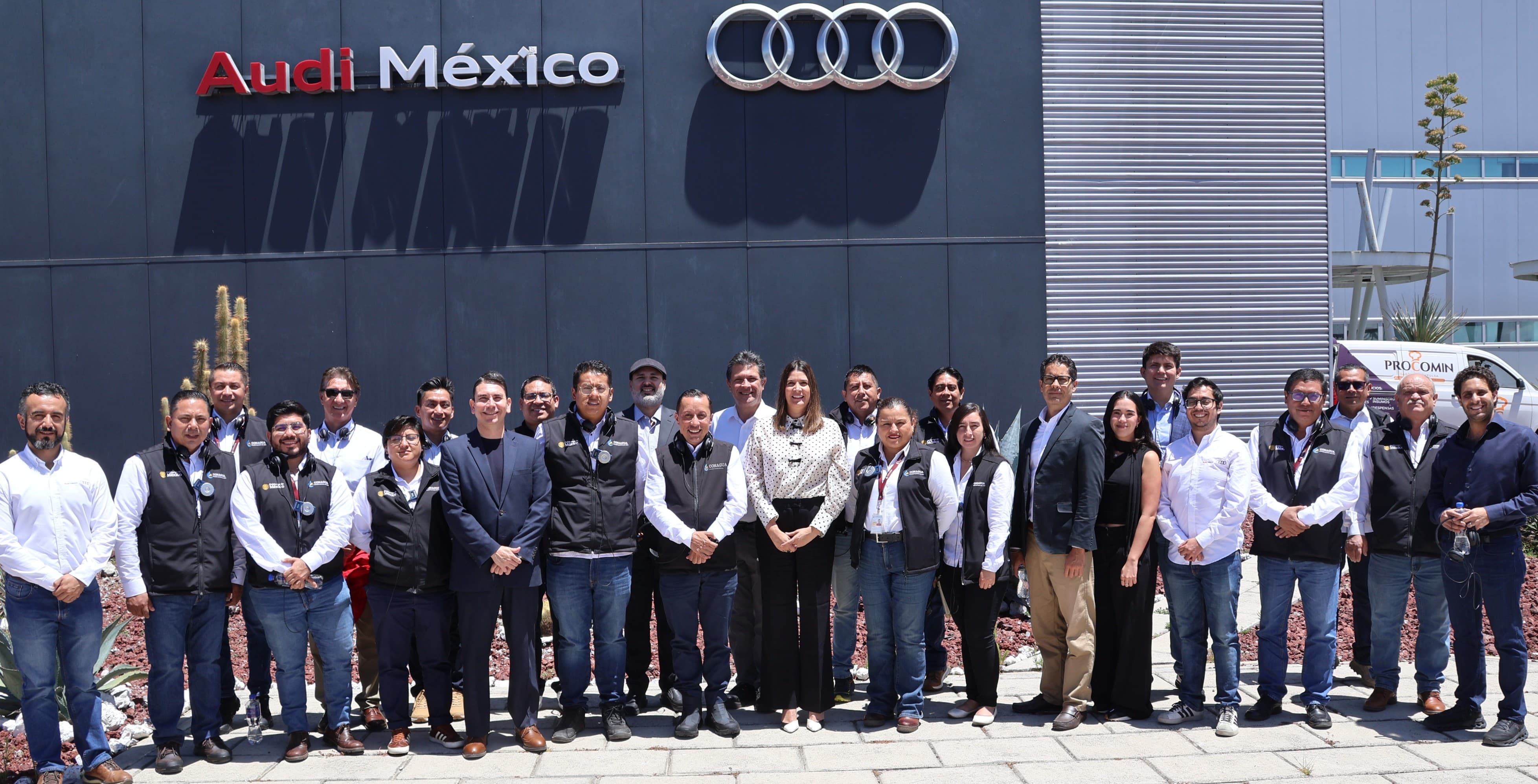 Audi México recibe la visita de CONAGUA para compartir sus avances en el uso eficiente del agua 24 Foto Audi Mexico recibe la visita de CONAGUA para compartir avances en el uso eficiente del agua 1