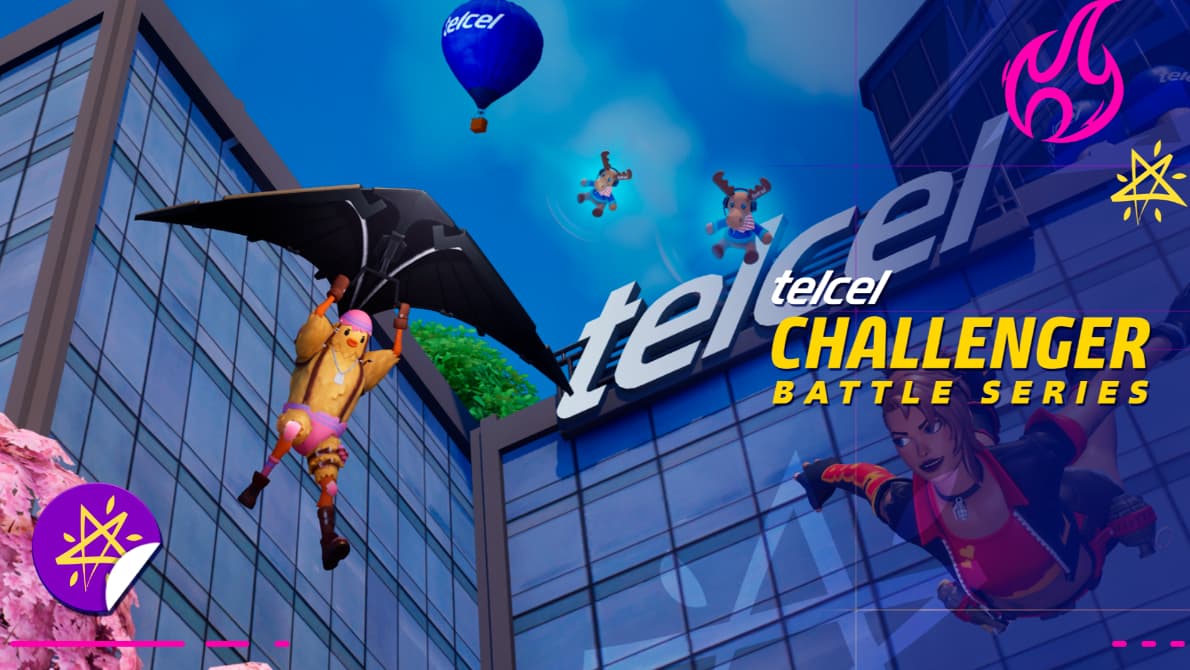 Telcel GAMERGY: La gran final de Telcel Challenger Battle Series en Fortnite 25 Telcel Challenger Battle Series thunder nomada