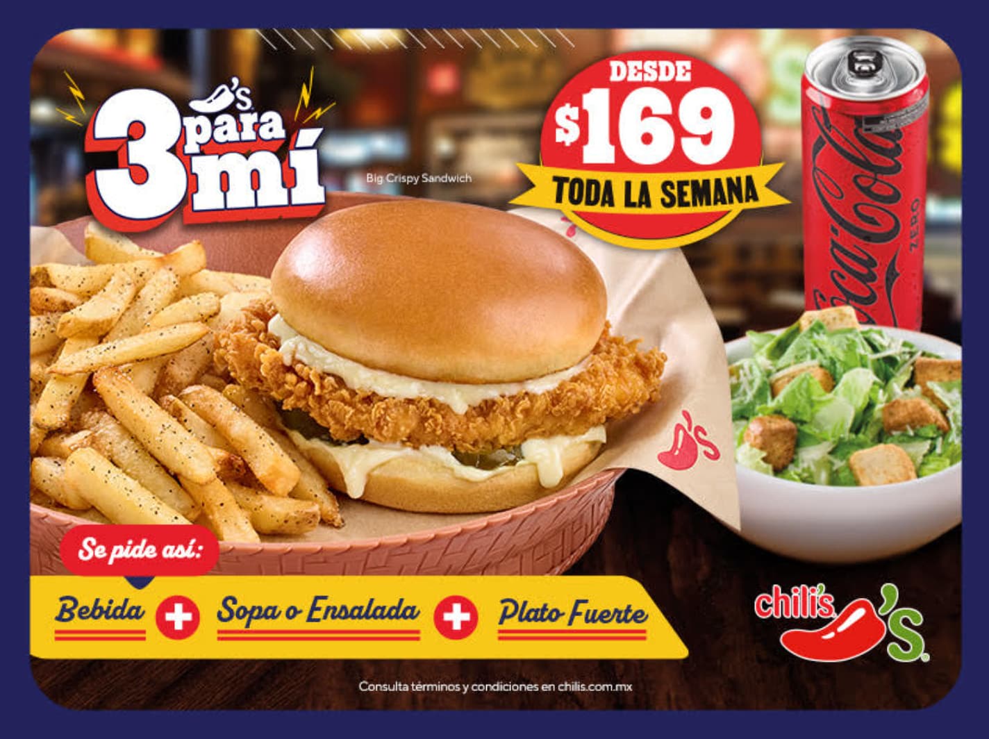 Chili's: Chili’s le da la vuelta al Back to School y pone la diversión añadiendo más platillos a su menú 25 chilis thunder nomada