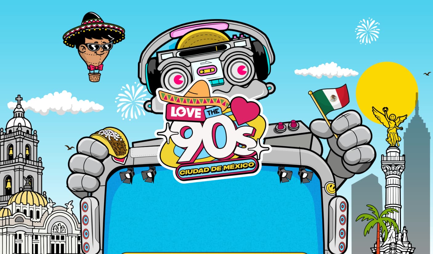 Love The 90s México 2027 regresa a la Ciudad de México con una fiesta masiva en el Estadio Fray Nano 25 image 2 7