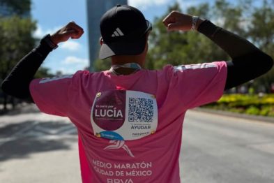 NMDP México® transforma el Maratón de la CDMX en una carrera por la vida: el caso de Lucía 29 medio maraton thunder nomada