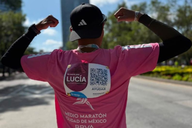NMDP México® transforma el Maratón de la CDMX en una carrera por la vida: el caso de Lucía 34 medio maraton thunder nomada