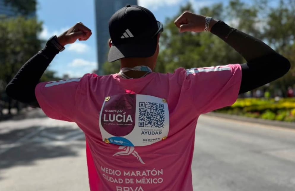 NMDP México® transforma el Maratón de la CDMX en una carrera por la vida: el caso de Lucía 25 medio maraton thunder nomada