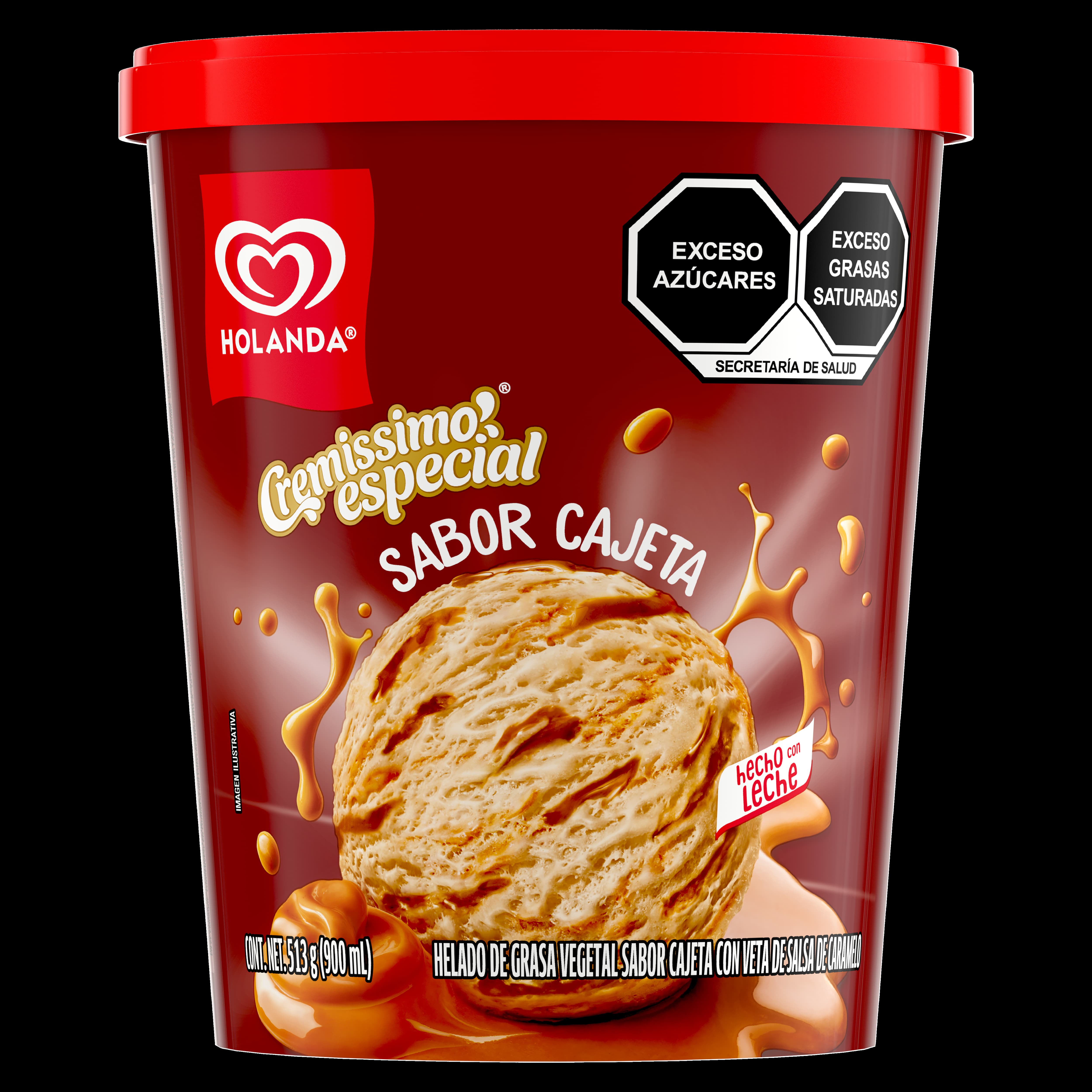 ¡México sabe a cajeta y mazapán! Helados Holanda convierte dos clásicos mexicanos en el postre del mes patrio 27 Copia de HOLANDA CAJETA 900ML 1