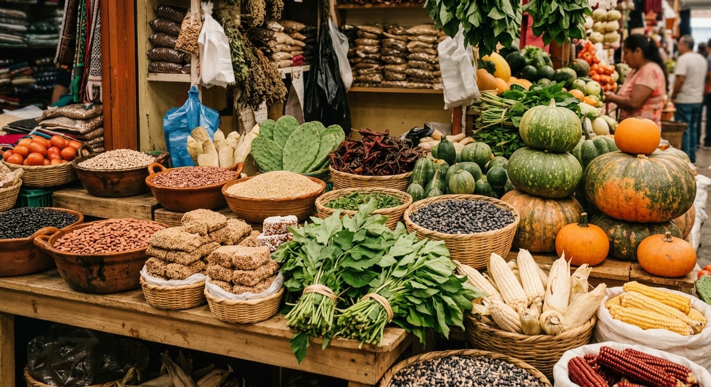 Saber Nutrir e impulsado por Grupo Herdez revela cinco alimentos mexicanos clave para valorar nuestra riqueza biocultural 25 Mercado productos SaberNutrir Alimentos Septiembre 1