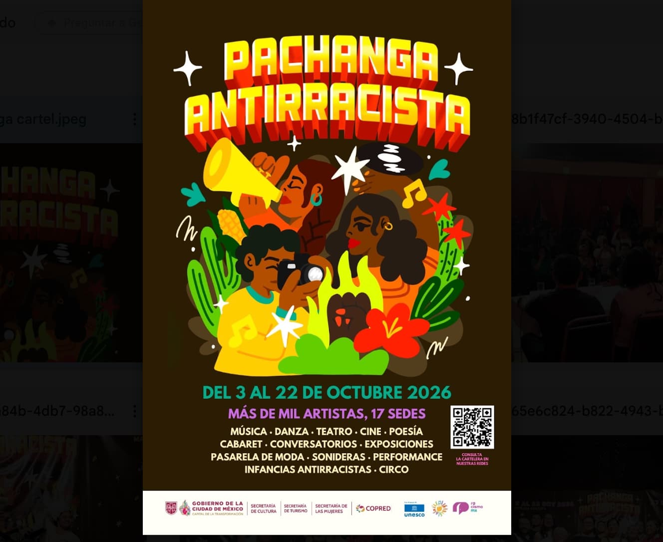 Pachanga Antirracista celebra su quinta edición con tres semanas de arte, memoria y resistencia en la CDMX 25 Screenshot at Sep 09 14 55 58
