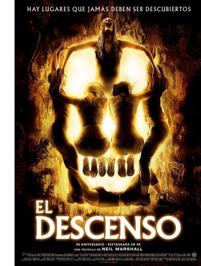 Cinetopia y Cinemex traen el regreso definitivo de “El Descenso” en su reestreno nacional en 4K 31 desenso