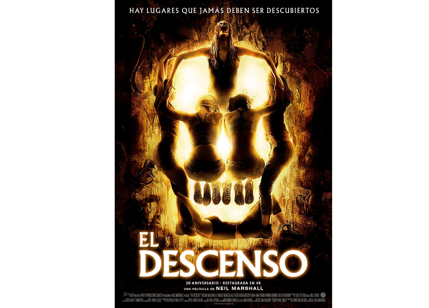 Cinetopia y Cinemex traen el regreso definitivo de “El Descenso” en su reestreno nacional en 4K 25 desenso