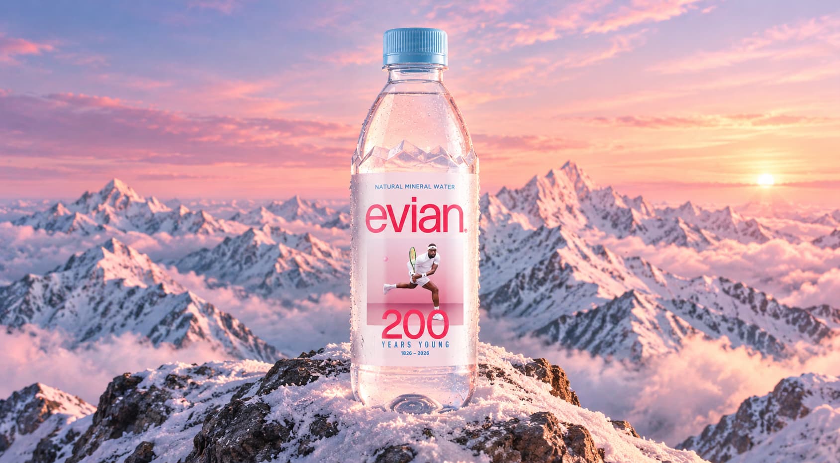 evian celebra 200 años de historia en México con la 200 Year Limited Edition junto a Carlos Alcaraz y Frances Tiafoe 25 evian thunder nomada