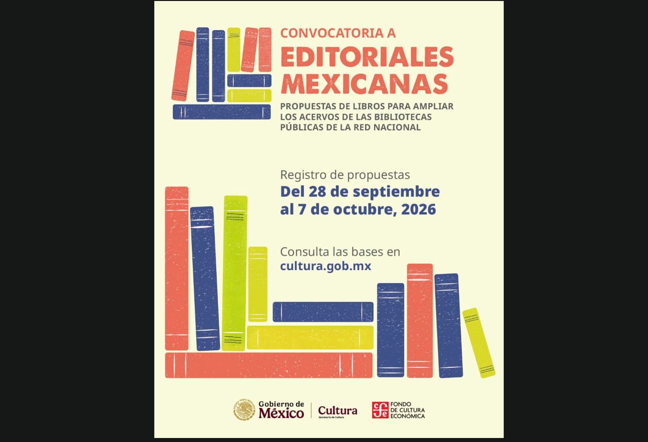 Secretaría de Cultura y el Fondo de Cultura Económica lanzan convocatoria por 50 millones de pesos para fortalecer bibliotecas públicas 25 image 11 2