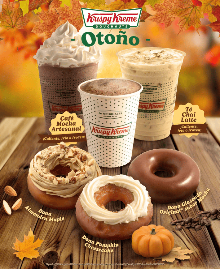 Krispy Kreme México da la bienvenida a la temporada de otoño con una irresistible colección de sabores estacionales 27 image 23