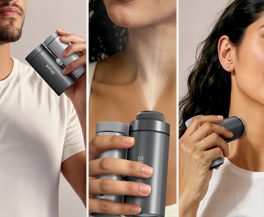 Shark redefine los festivales y rutinas de belleza con el lanzamiento de Shark ChillPill™: frescura personal, diseño y tecnología wearable 25 image 3 4