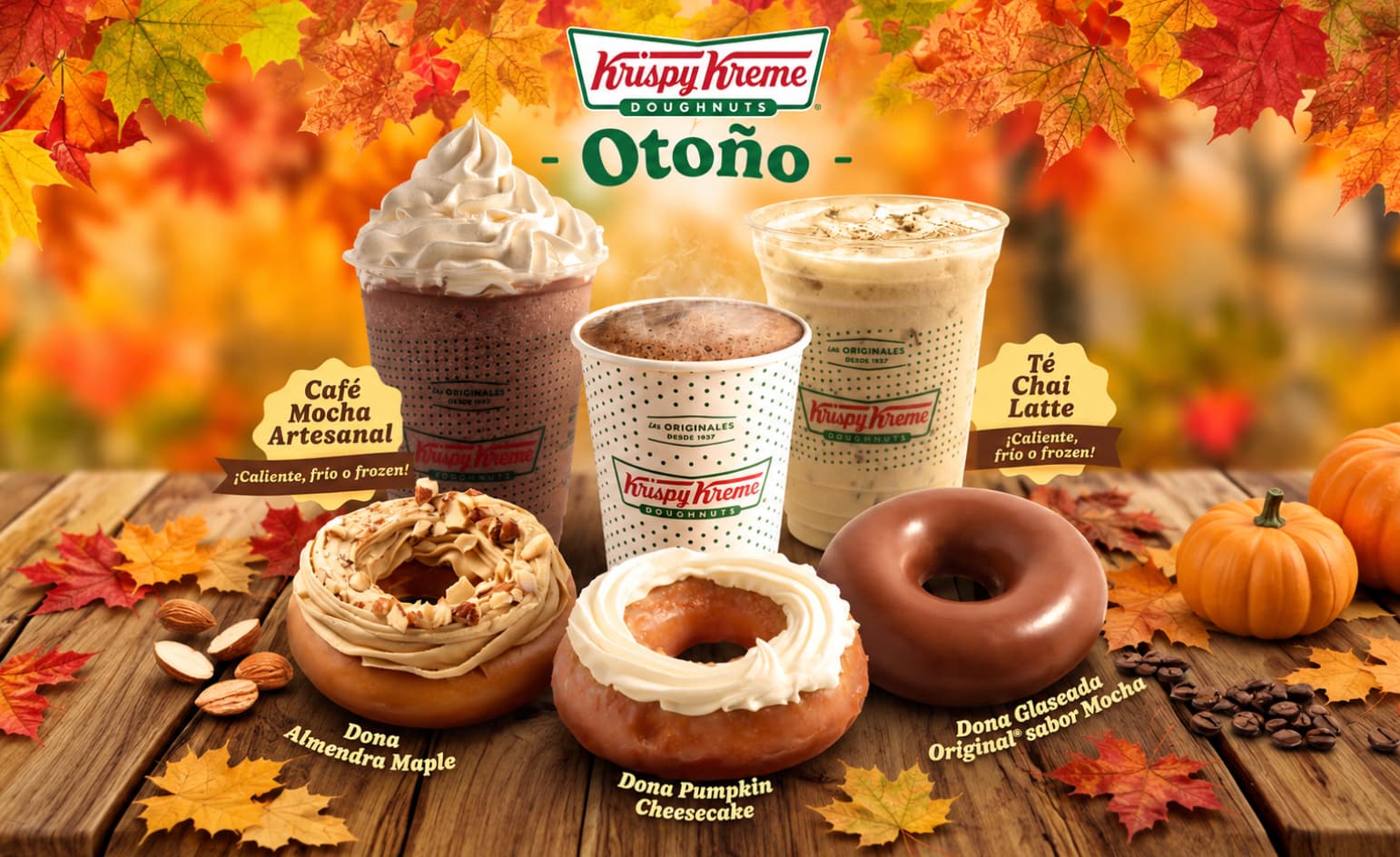 Krispy Kreme México da la bienvenida a la temporada de otoño con una irresistible colección de sabores estacionales 25 image 8 4