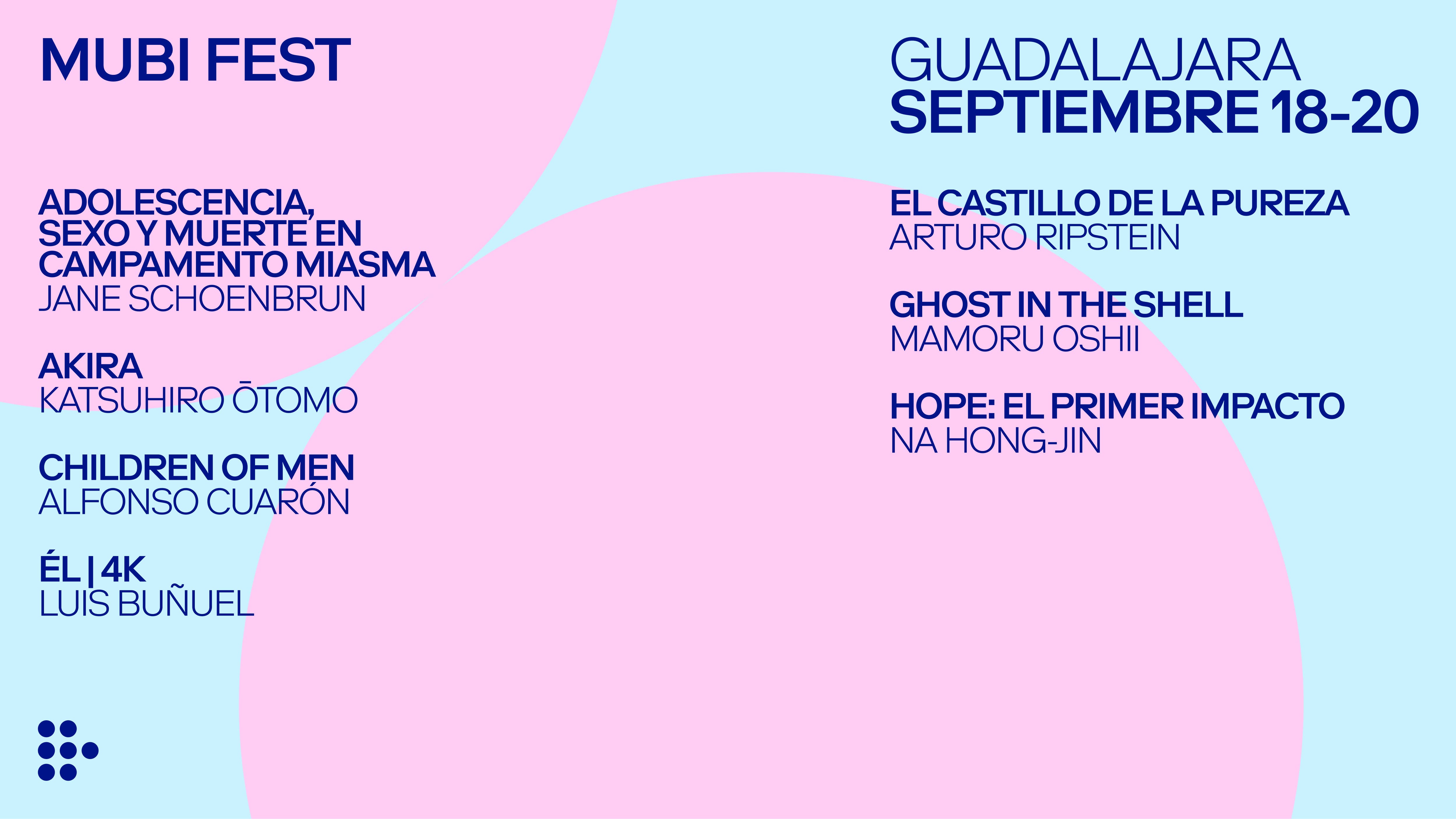 MUBI FEST llega por primera vez a Guadalajara con una programación de estreno y cine global 25 mubi fest gdl thunder nomada